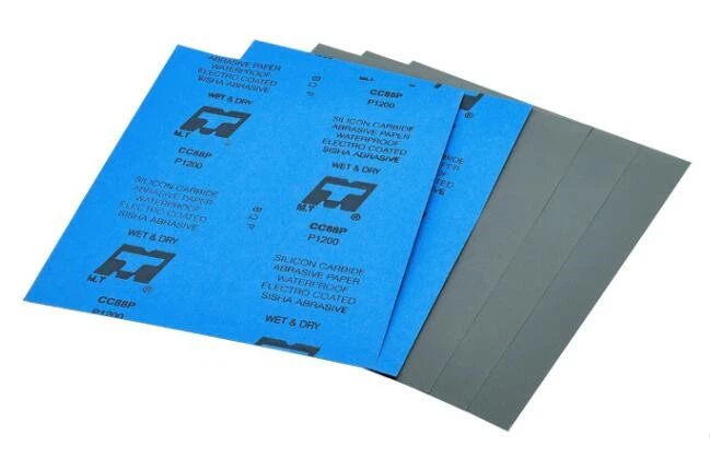 wet and dry abrasive sanding paper